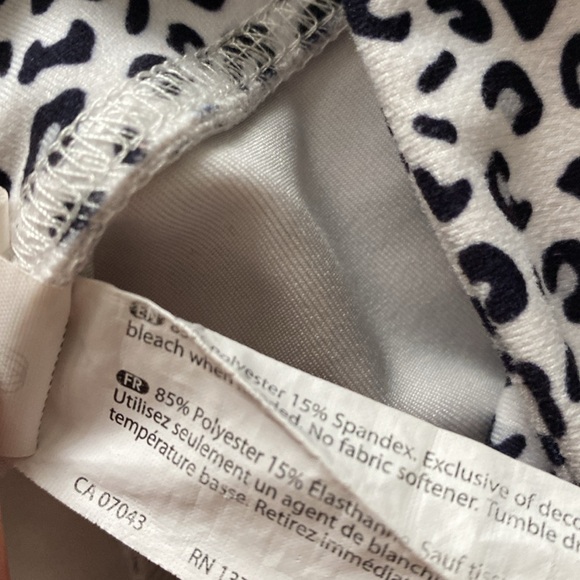 Balance Collection Cheetah Leopard Animal Print Leggings Exercise Size Medium - Picture 12 of 12